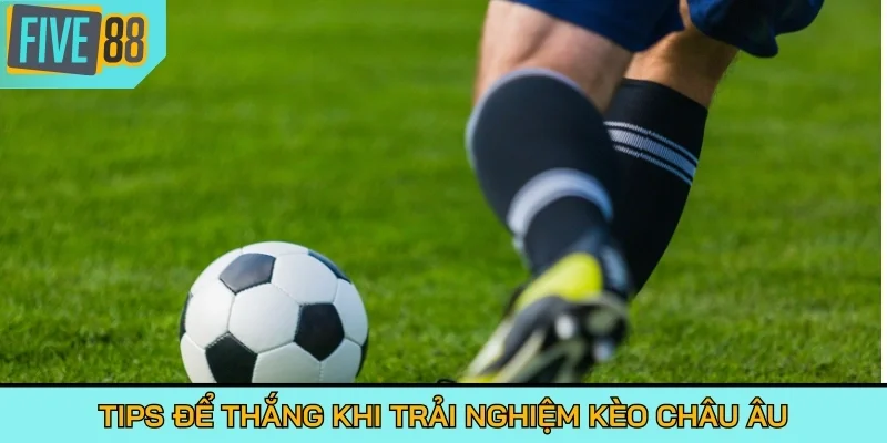 Tips để thắng khi trải nghiệm kèo Châu Âu
