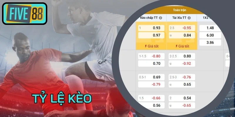 Kinh nghiệm soi tỷ lệ kèo