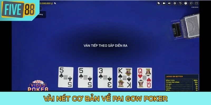 Vài nét cơ bản về Pai Gow Poker