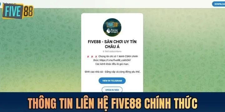 Dịch vụ CSKH Five88 24/7 hỗ trợ đa kênh